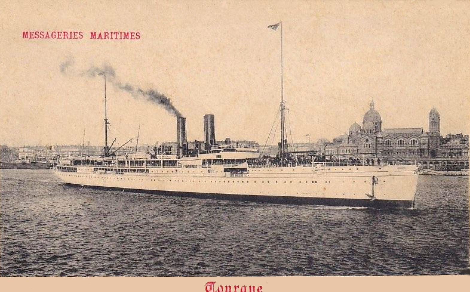 TOURANE, futur KARNAK – Paquebot-poste – II – .JPG