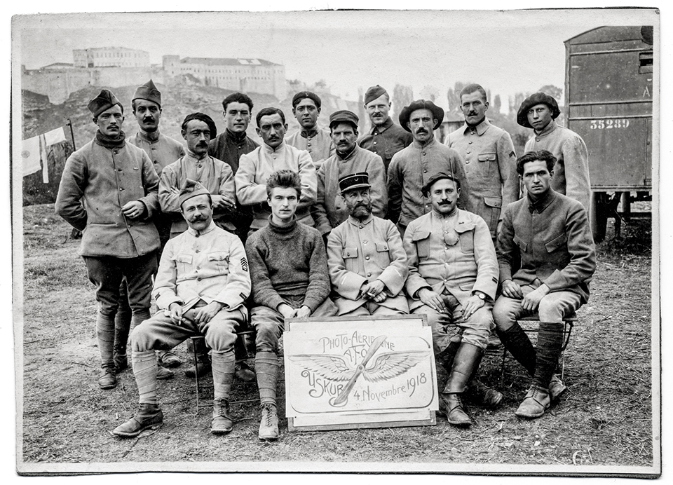 Aérostiers 1918 Uskub