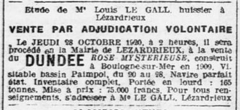 ROSE MYSTERIEUSE L'Ouest Eclair 1920-10-17.jpg