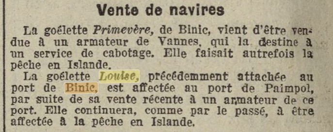 LOUISE Binic La Dépêche de Brest 1913-09-13.jpg