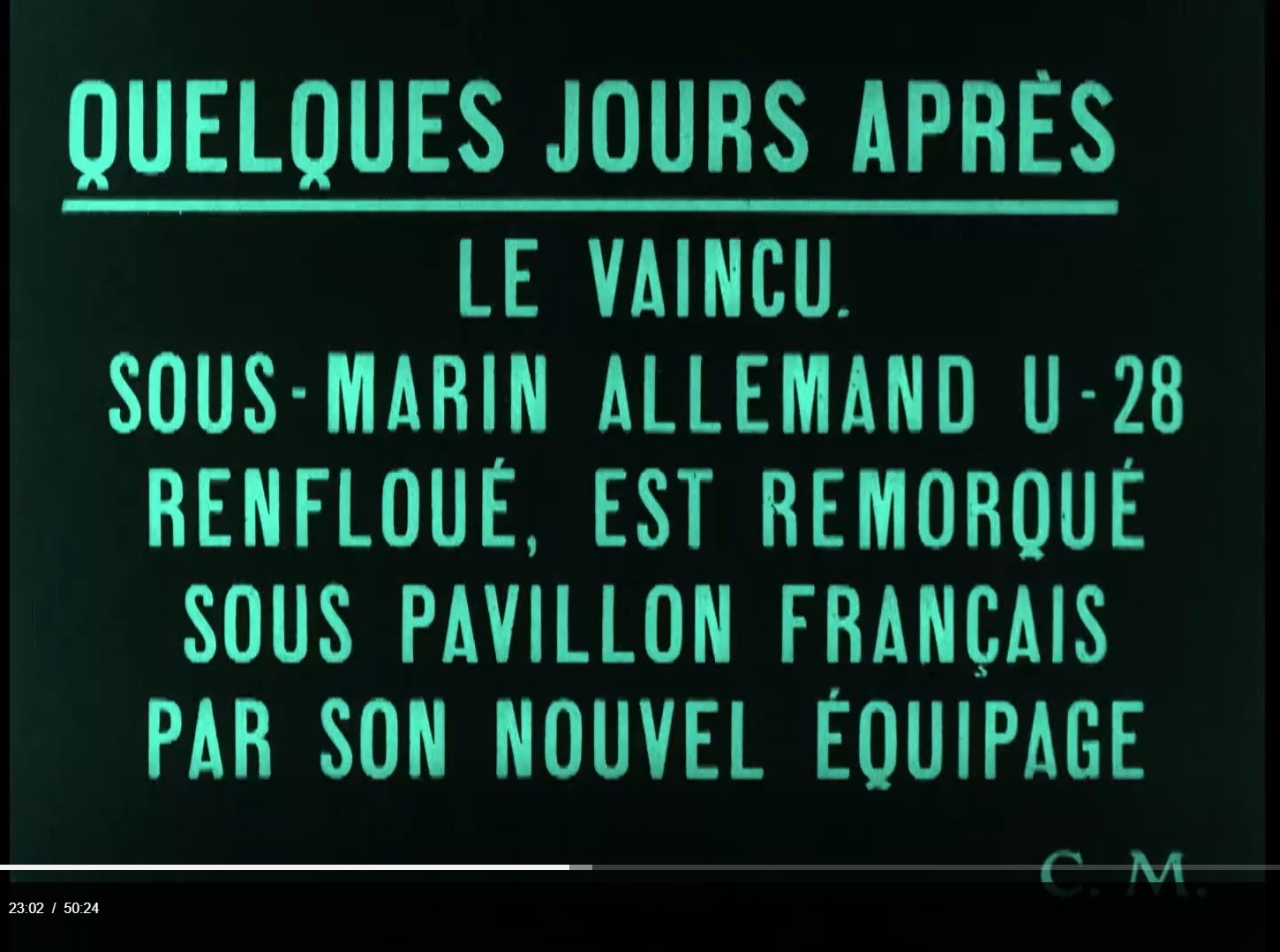 U28 (UB26) - Film Les Marins de France - 1917.jpg