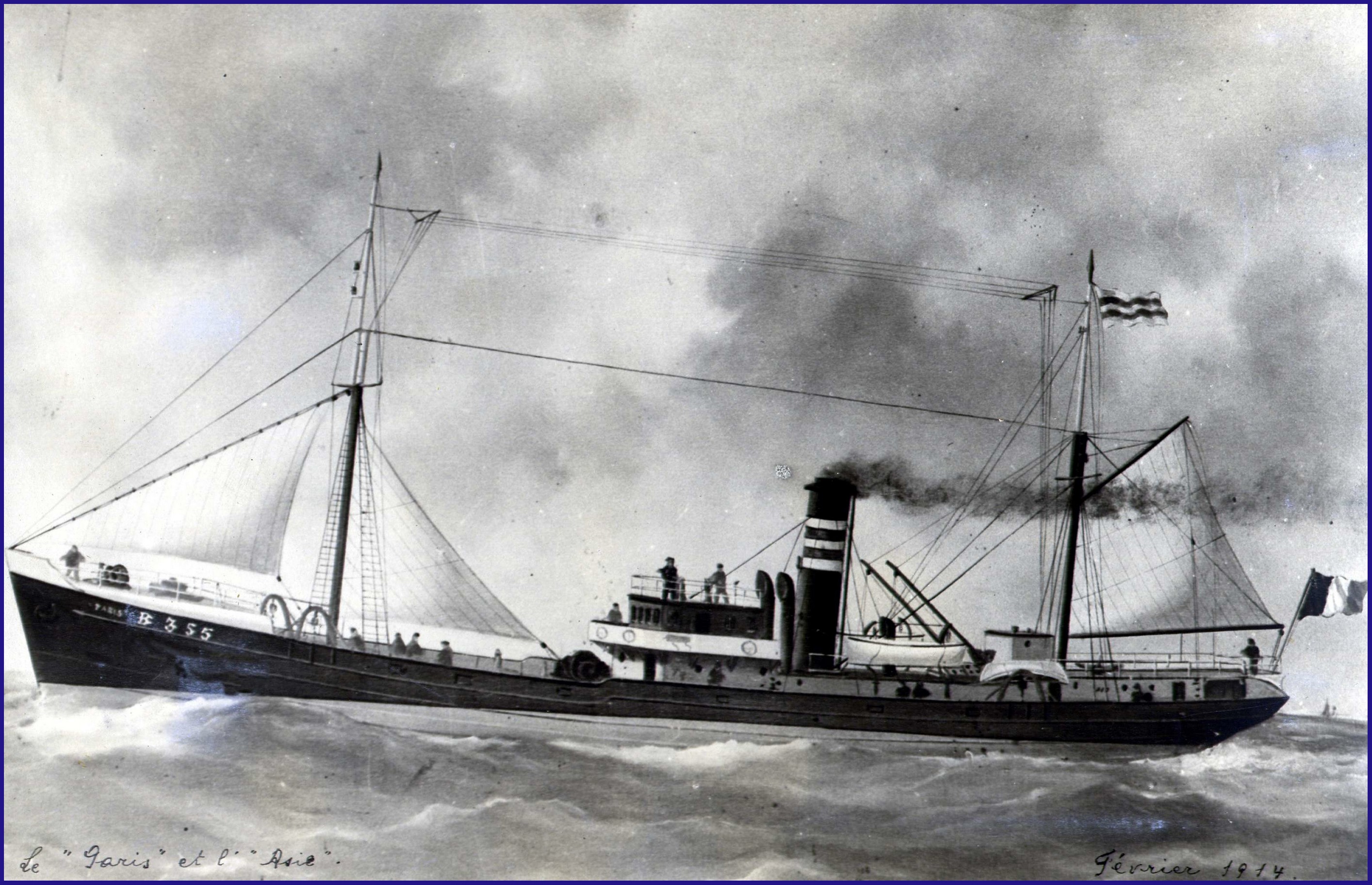 PARIS II - Chalutier PARIS