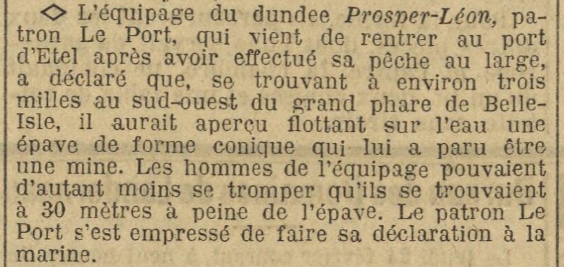 PROSPER LEON La Dépêche de Brest 1916-02-15.jpg