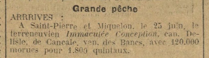 IMMACULEE CONCEPTION La Dépêche de Brest 1916-06-27.jpg