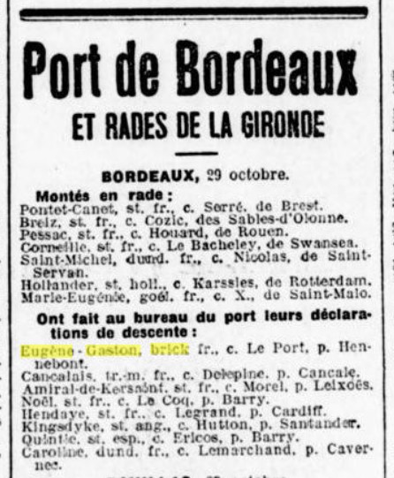 EUGENE GASTON La Gironde 1914-10-30.jpg