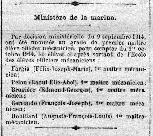 1914 Premiers maîtres élèves officiers 1.jpg
