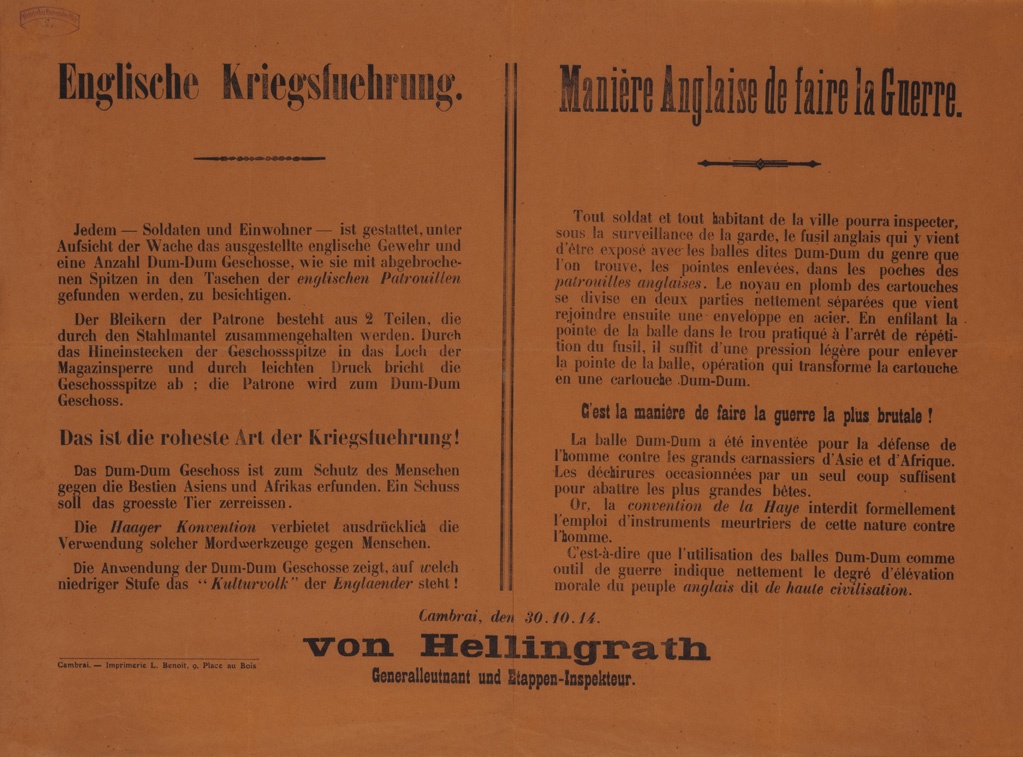 Englische Dum-Dum-Geschosse