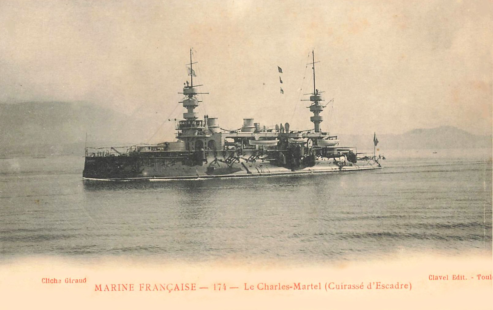 CHARLES-MARTEL – Cuirassé d’escadre – IV – .jpg