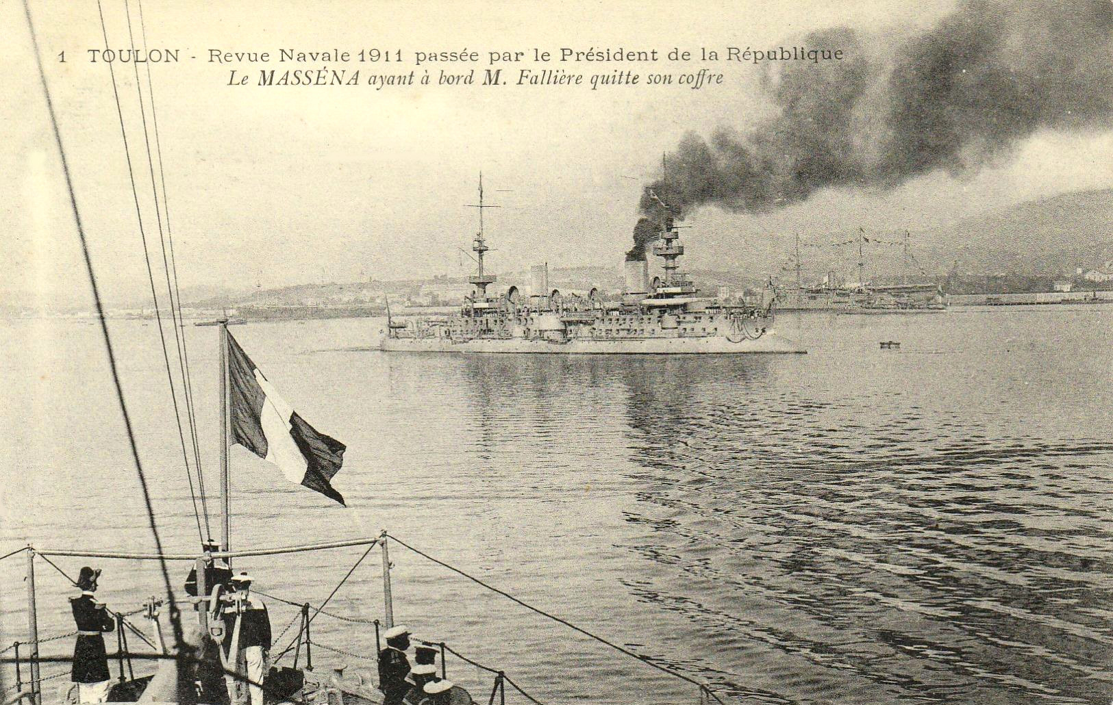 MASSÉNA – Cuirassé d’escadre – 1911 - I – .jpg