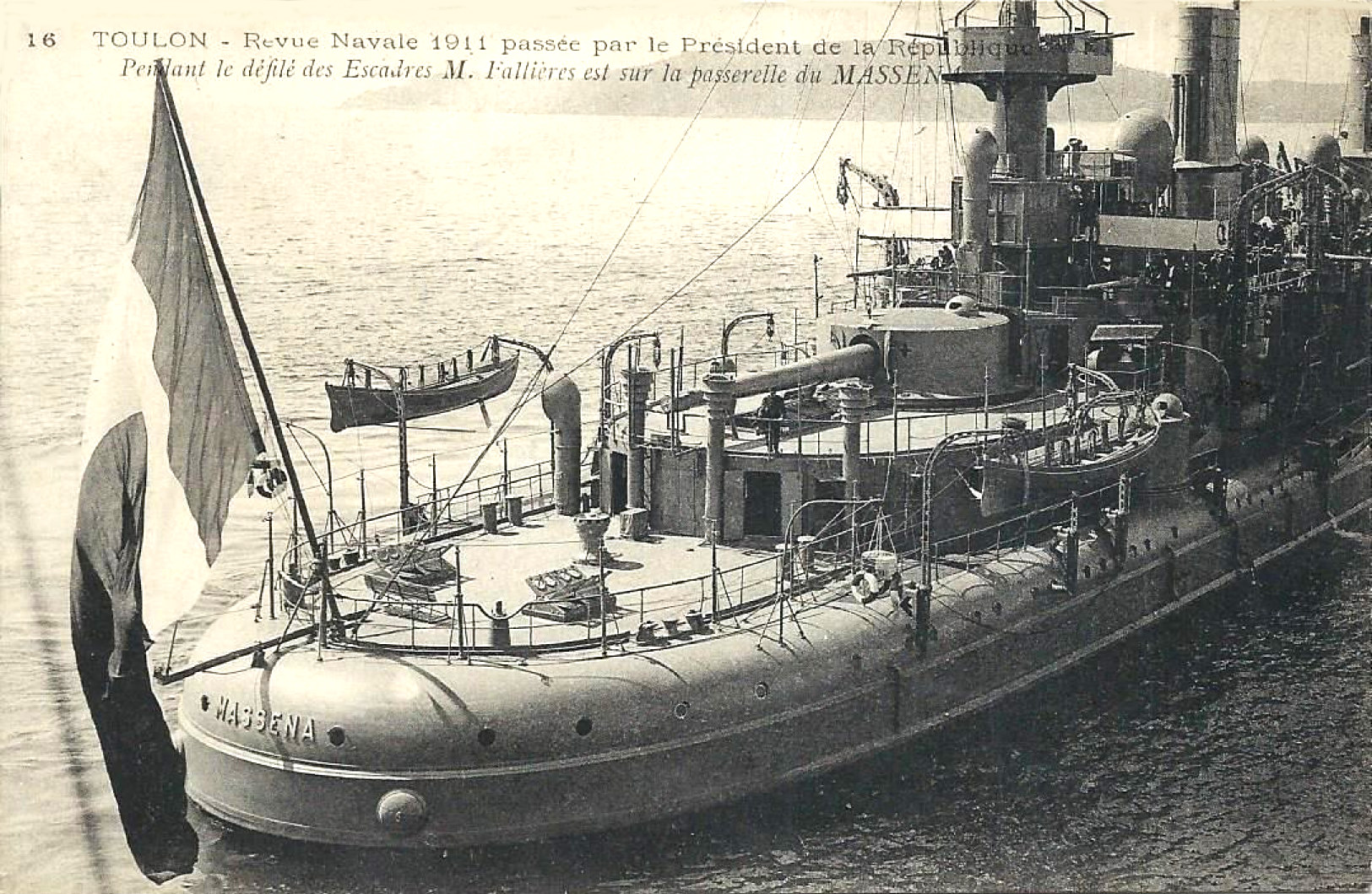 MASSÉNA – Cuirassé d’escadre – 1911 - II – .jpg