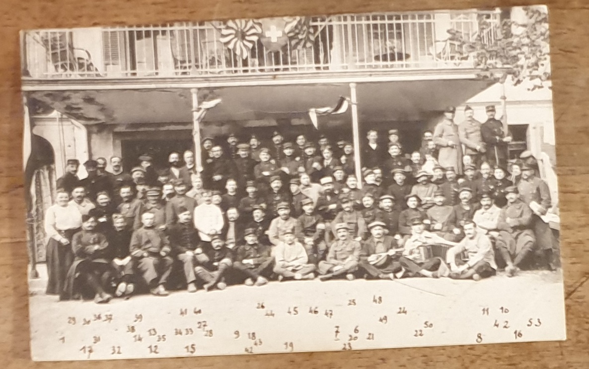 Souvenirs de Charmey, Hôtel du Sapin, 1916