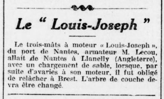 LOUIS JOSEPH Le Phare de la Loire 1913-12-10.jpg