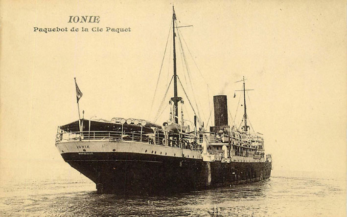 IONIE - Paquebot mixte - Compagnie de navigation Paquet - xx -   .jpg