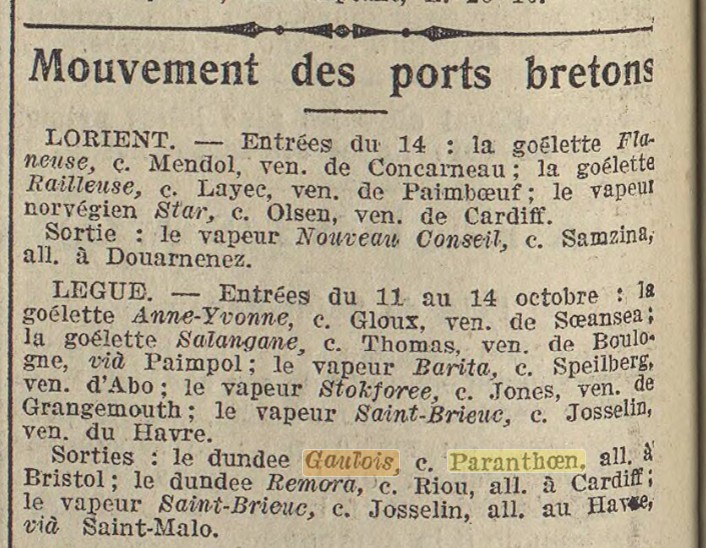 GAULOIS La Dépêche de Brest 1913-10-15.jpg