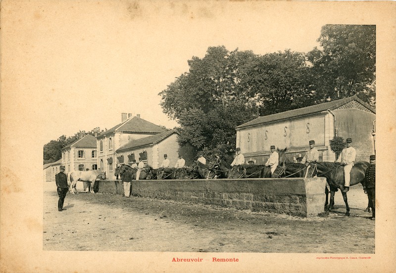 Bailly Jean-Marie-Eugène - 4ème Régiment d'Artillerie - Juin 1904 - 025 - Abreuvoir - Remonte_resultat.jpg