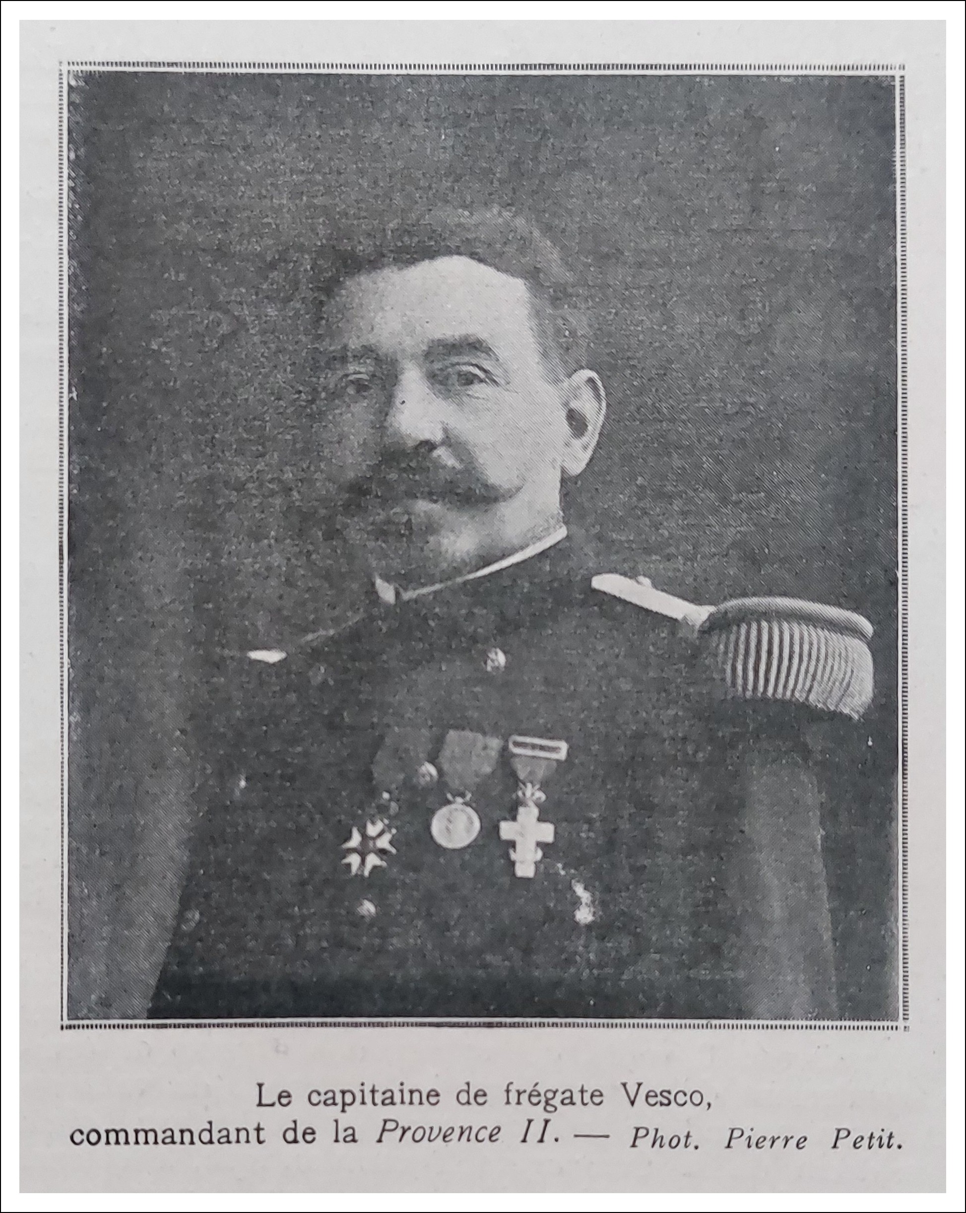 Capitaine de frégate Vesco - PROVENCE II