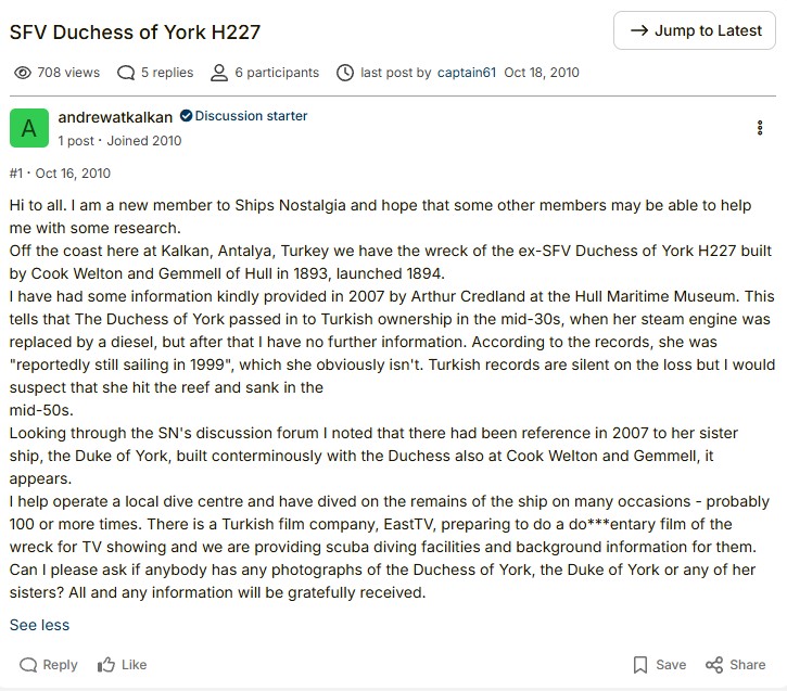 DUCHESS OF YORK Ships Nostalgia 2010.jpg