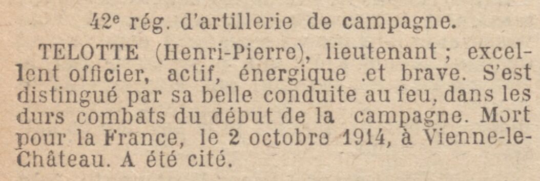 42e RA TELOTTE citation.jpg