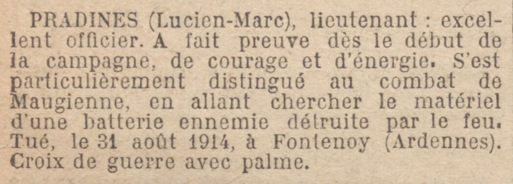 42e RA PRADINES citation.jpg