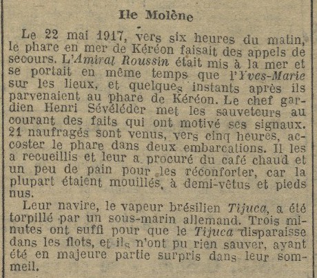 AMIRAL ROUSSIN - YVES MARIE - TIJUCA