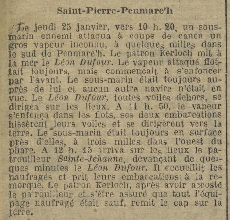 LEON DUFOUR - Patron Kerloch