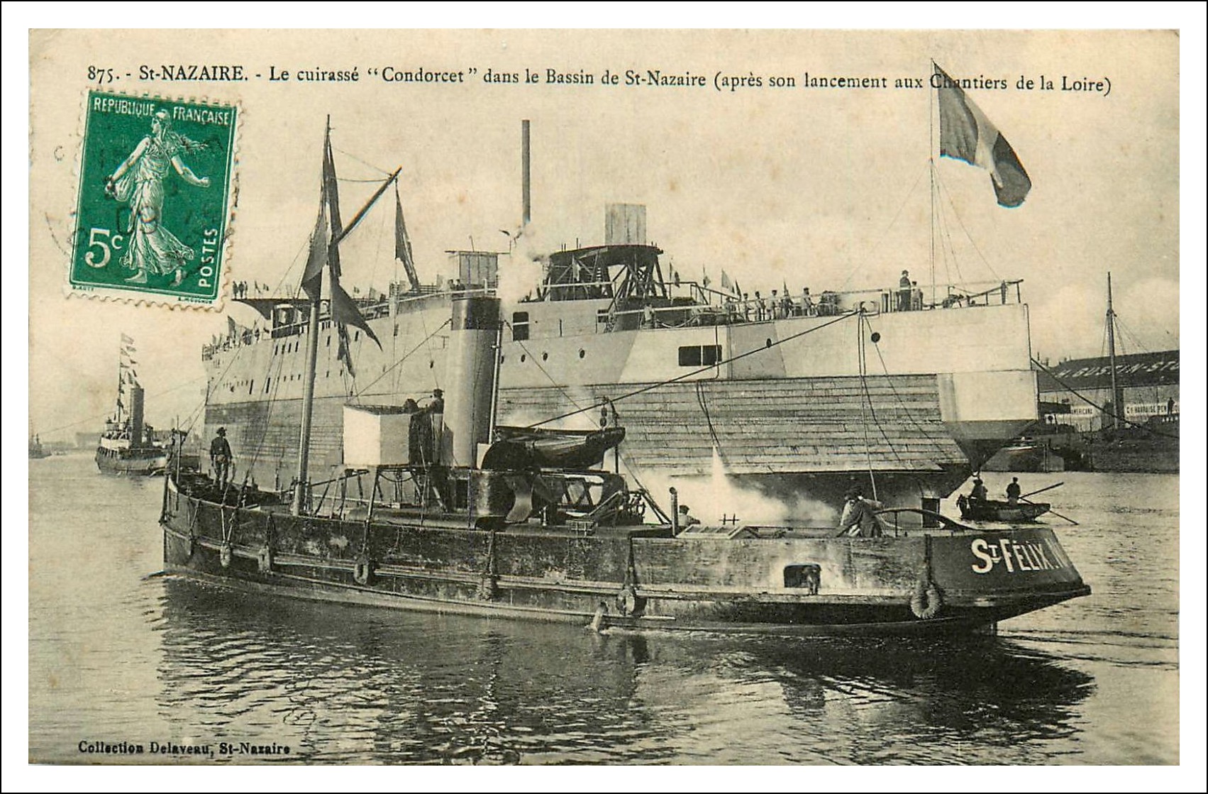 Saint Nazaire - Avril 1909