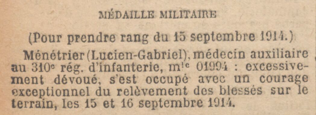 310e RI MENETRIER citation Médaille militaire.jpg