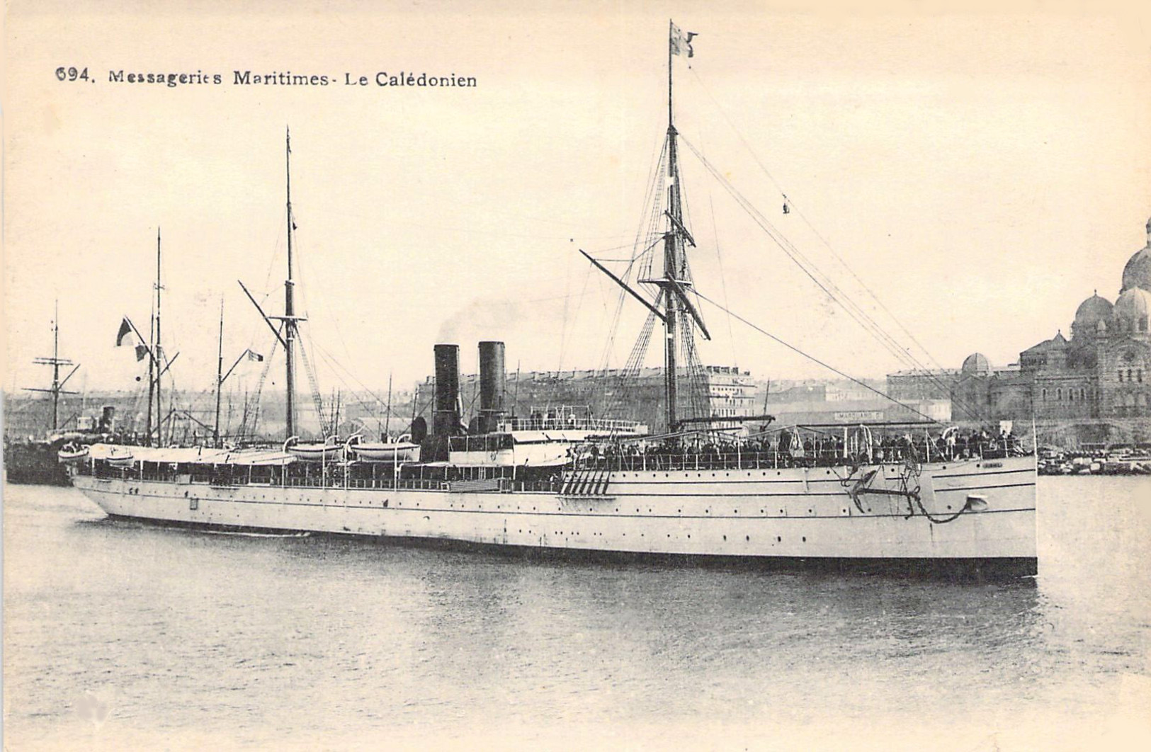 CALÉDONIEN – Paquebot – I – .jpg