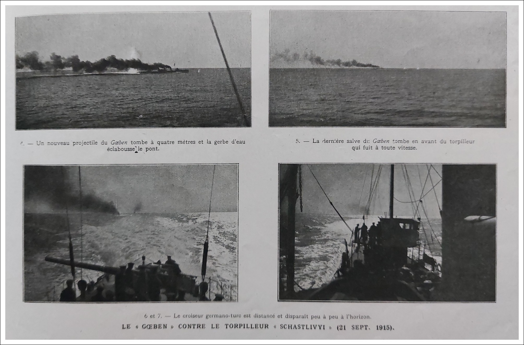 GOEBEN et SCHASTLIVYI