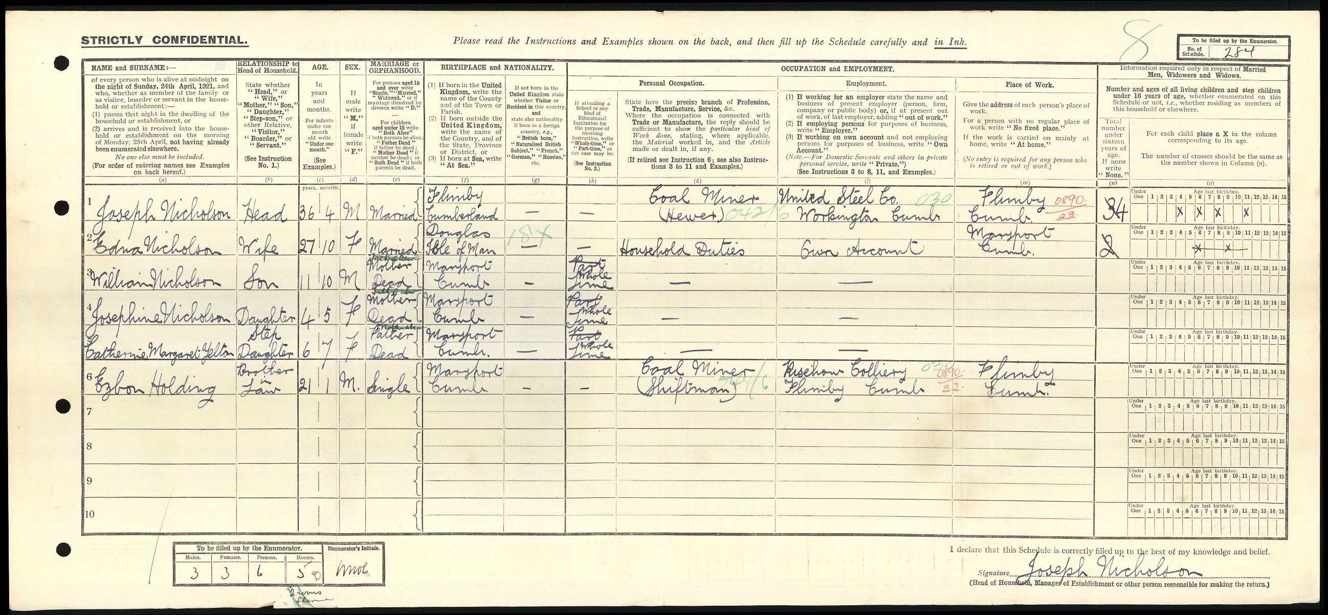 1921 Census Edna Nicolson wife.jpg