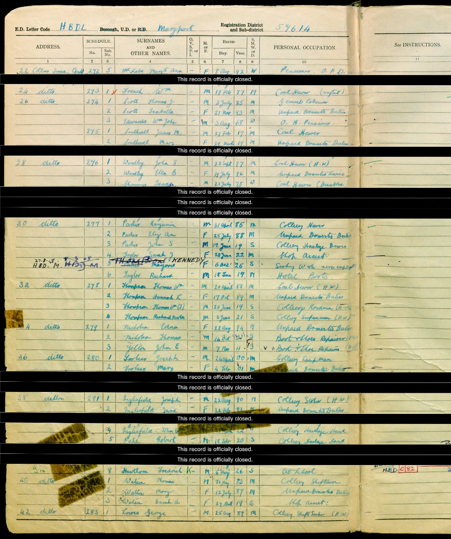 1939 Register wife Edna and sons.jpg