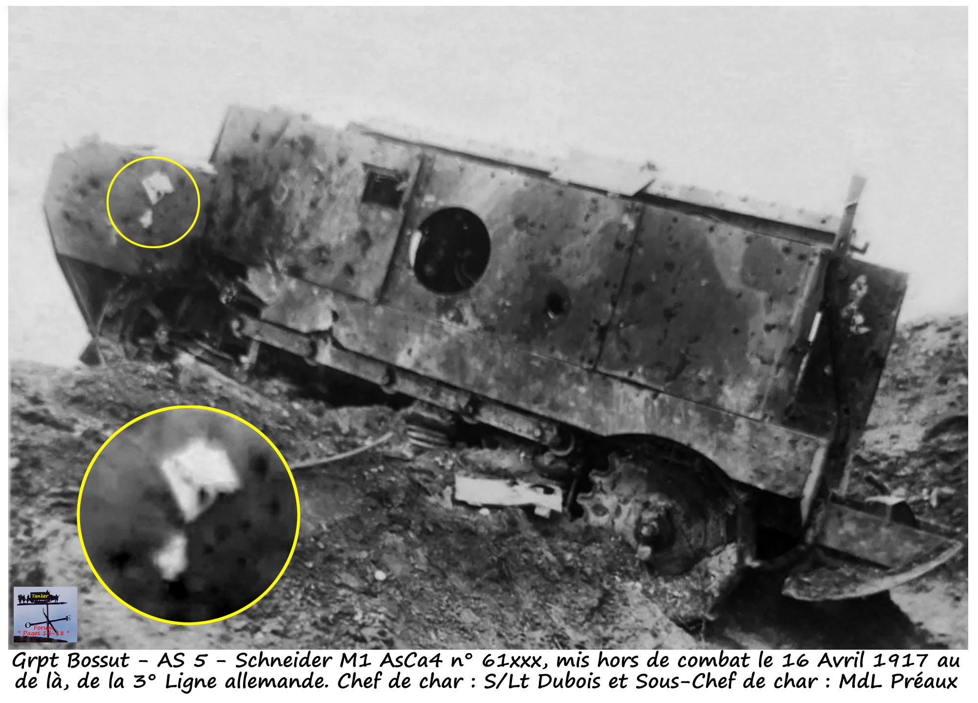 AS 5 - Schneider M1 AsCa4 n° 61xxx détruit le 16 Avril 1917 (01a1).jpg