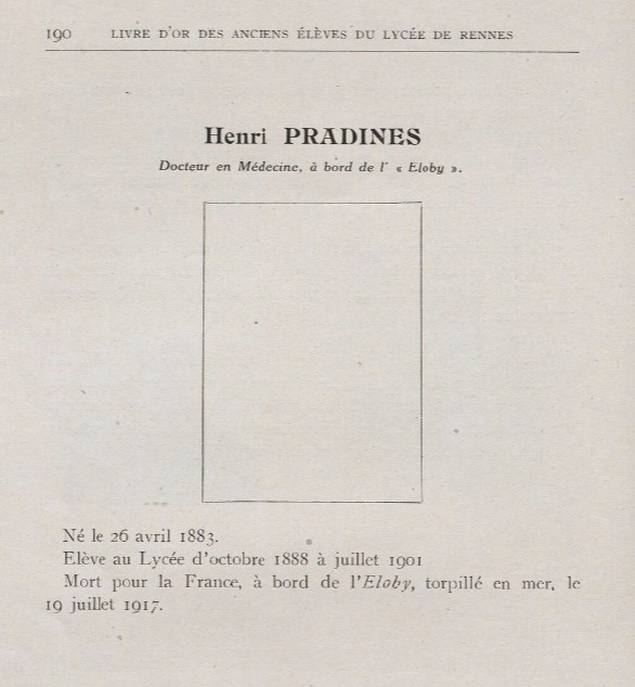 ELOBY Livre d'Or du Lycée de Rennes 1922.jpg