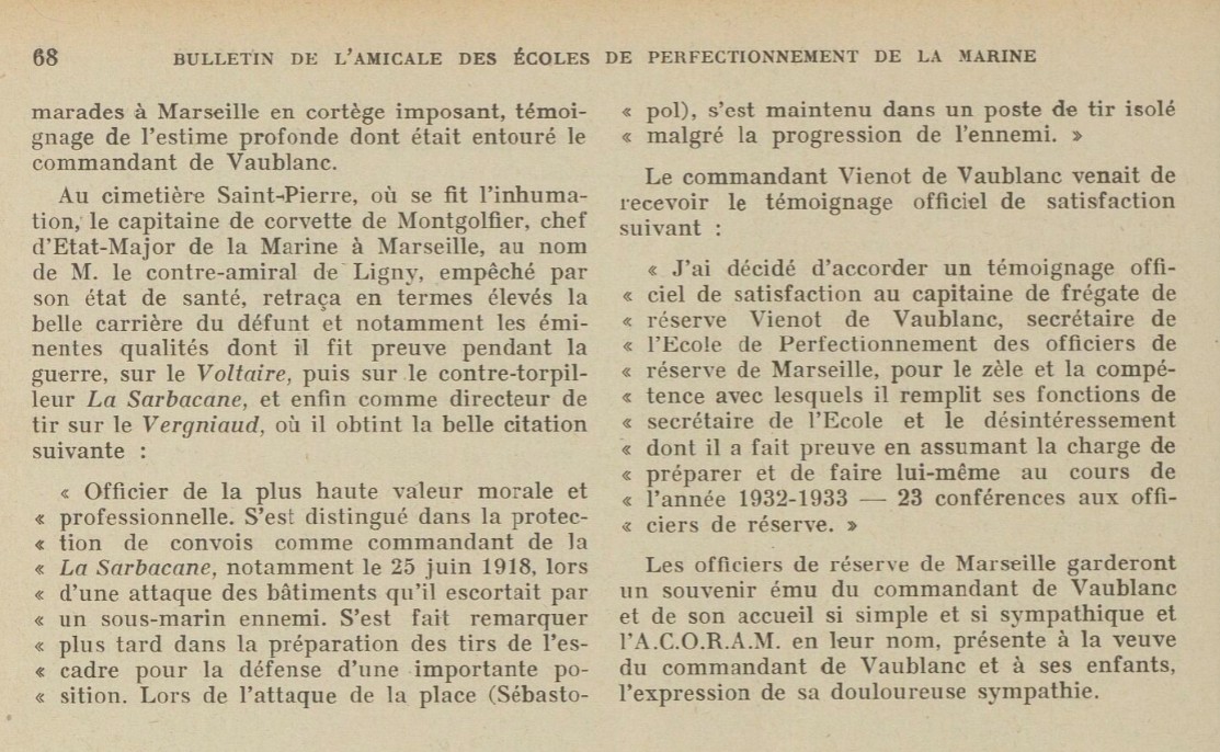 SARBACANE Vienot de Vaublanc Bulletin de l'Amicale des écoles de perfectionnement de la marine 1934-03-15 B.jpg