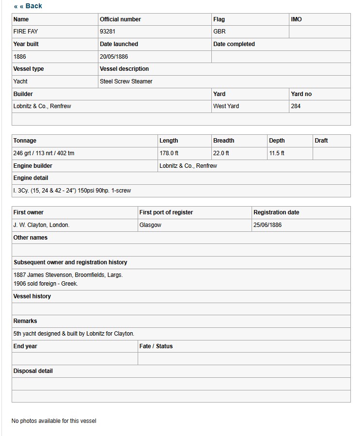 FIRE FAY - AMPHITRITE II