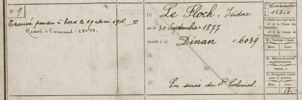 LE FLOC’H (I.-M.) – Embarquement – .JPG