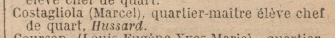 Marcel Costagliola - HUSSARD