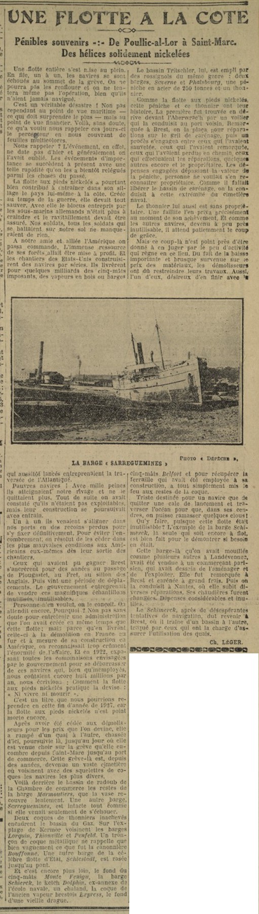 SARREGUEMINES La Dépêche de Brest 1927-10-07 A.jpg