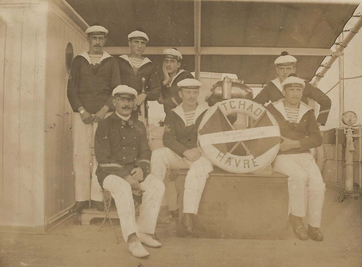 François Viot sur le Tchad 1915 ou 1916.jpg