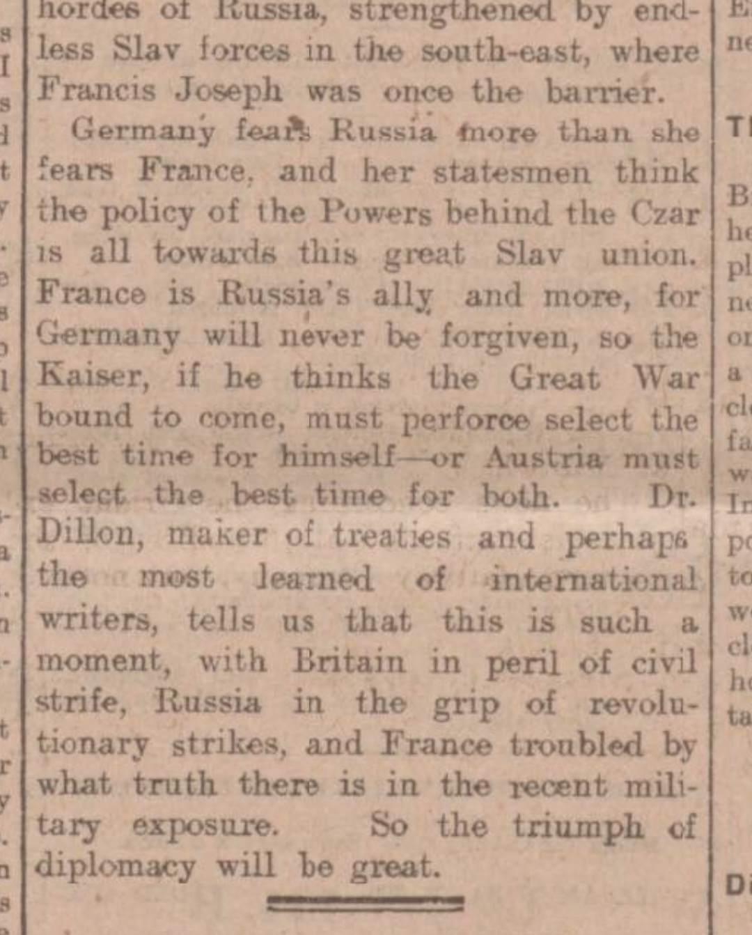 Liverpool Echo, 28 juillet 1914. Emploi attesté de l'expression "Great War".