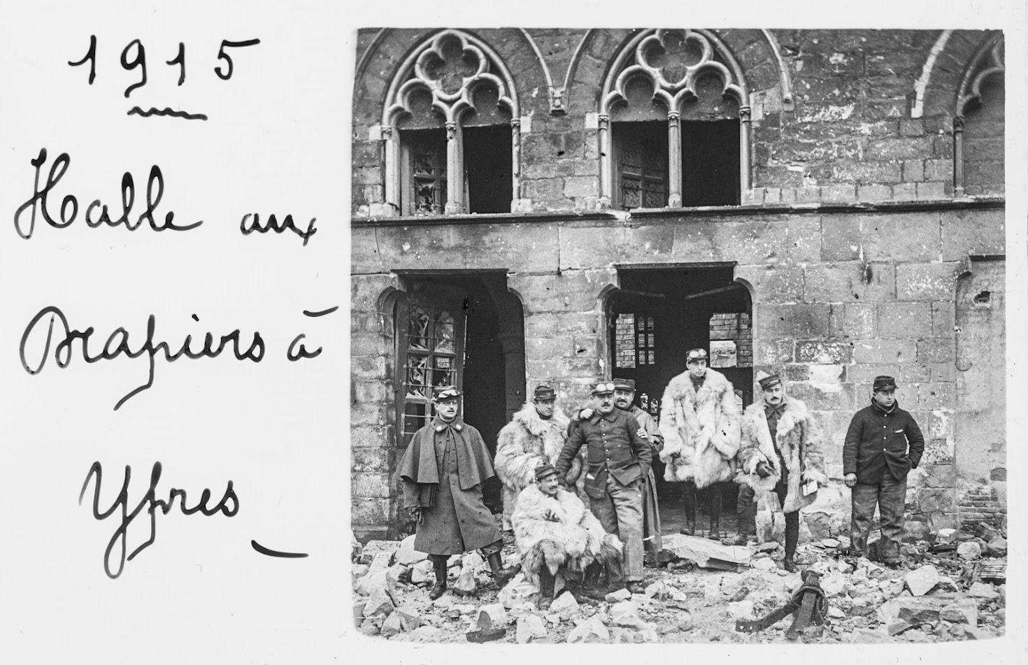 Halle aux drapiers à Ypres