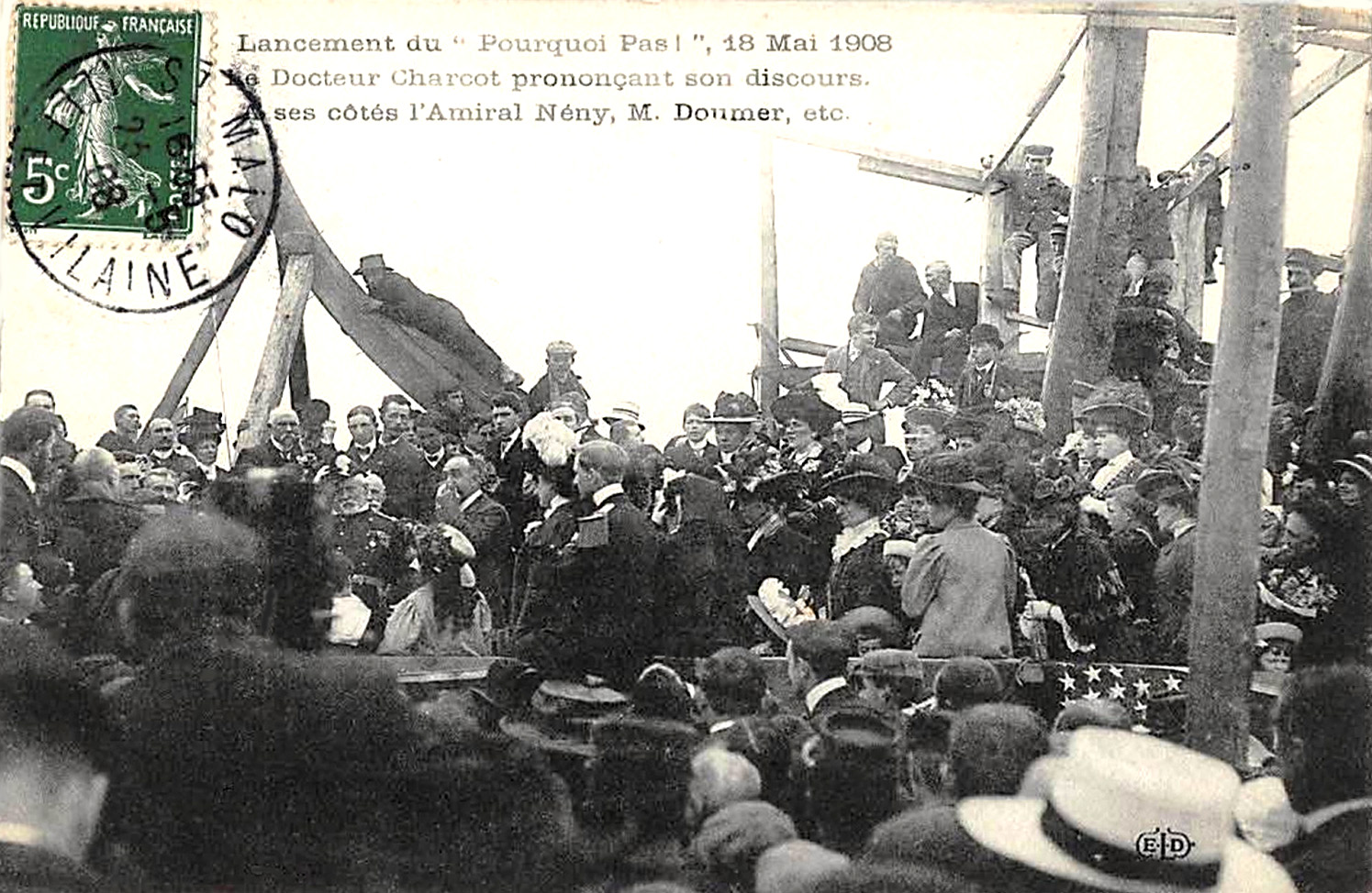 POURQUOI-PAS  [IV] – Lancement – III  – .jpg