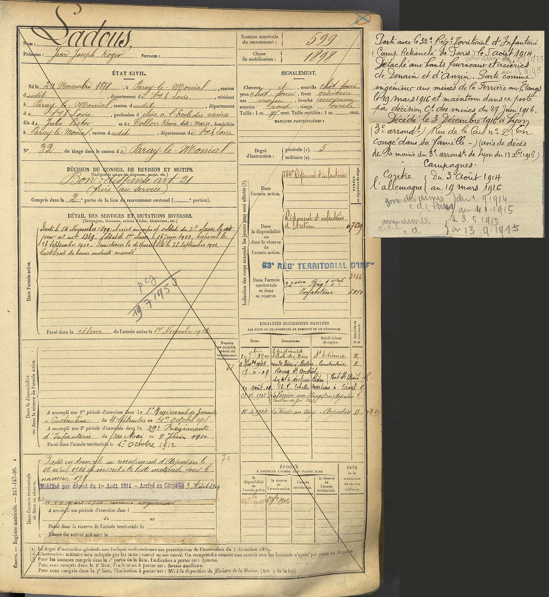 Roger Ladoux (1878-1916)_fiches matricules in ADS&L 1R.RM.Autun1898-2.jpg