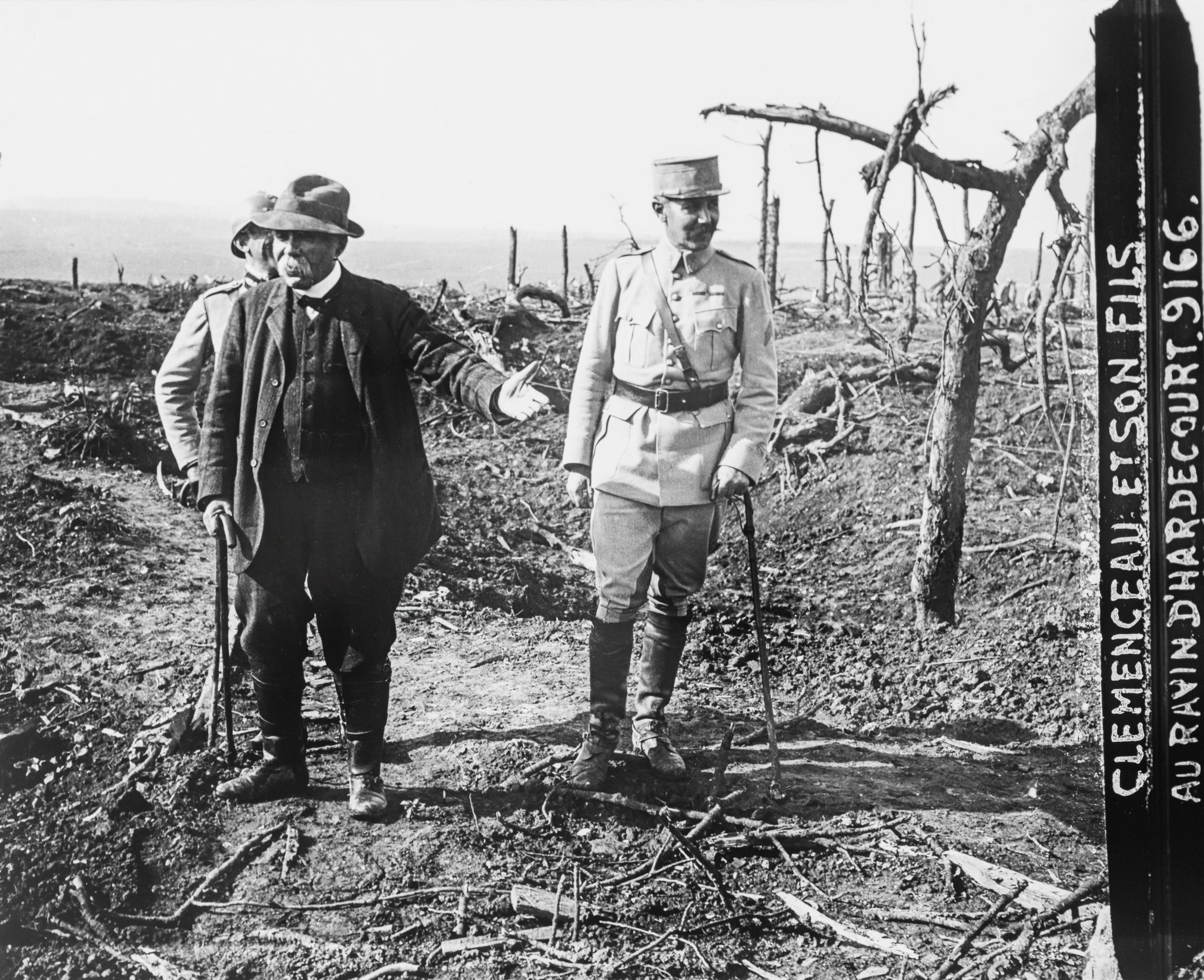 Clémenceau et son fils.