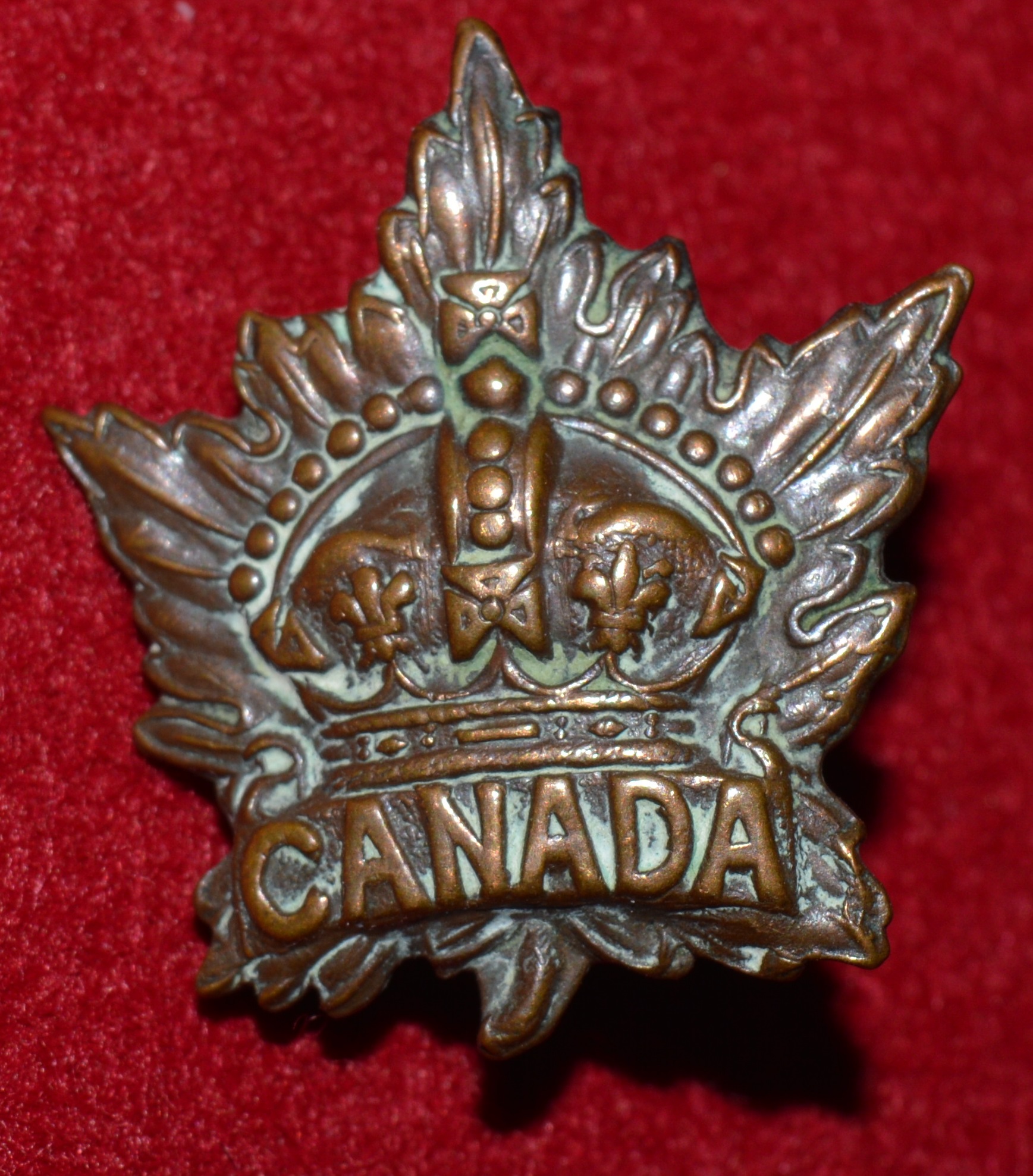 collar - CANADIAN GENERAL SERVICE - Wellings Co 1914.JPG
