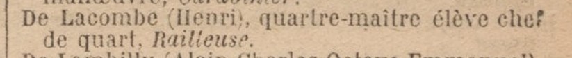 Henri De Lacombe - RAILLEUSE
