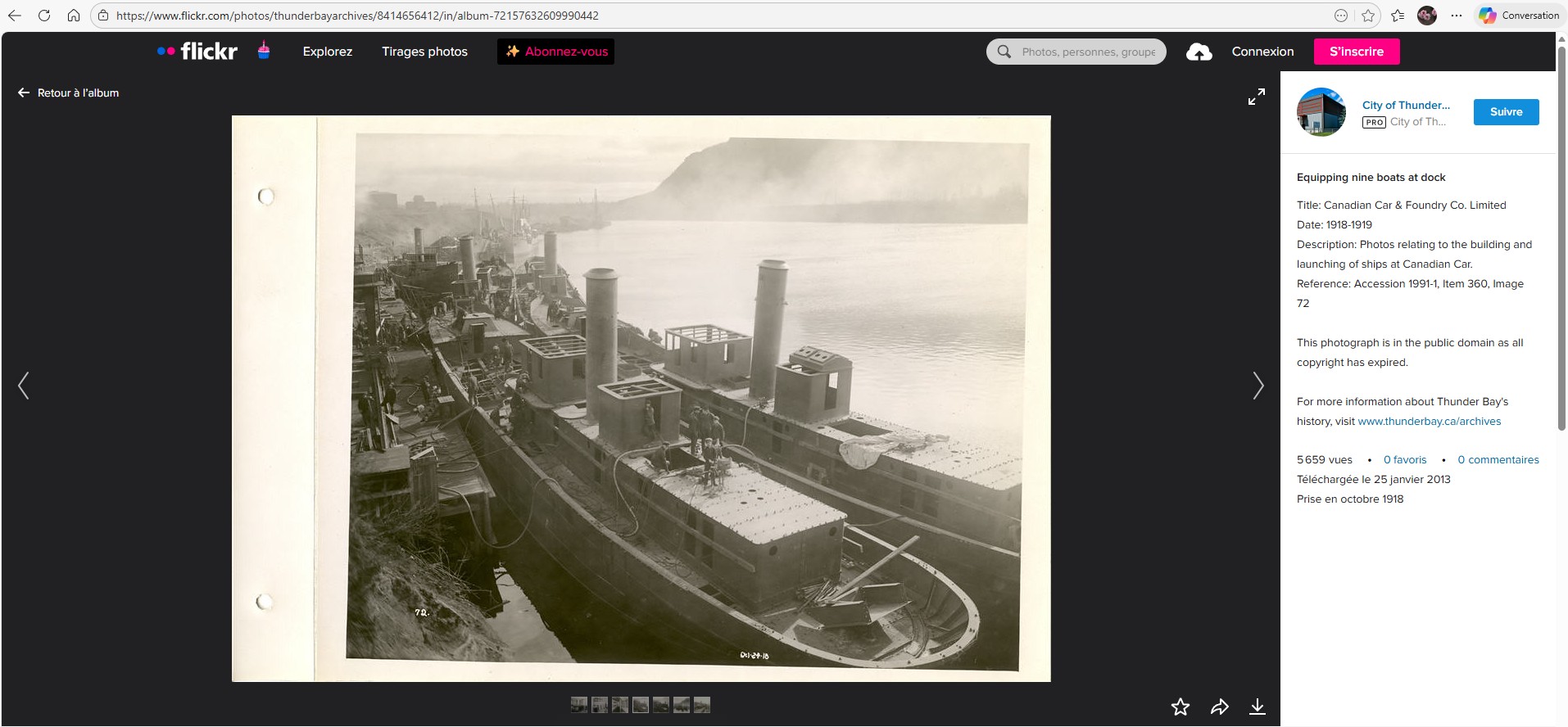 Vue d'ensemble du chantier naval