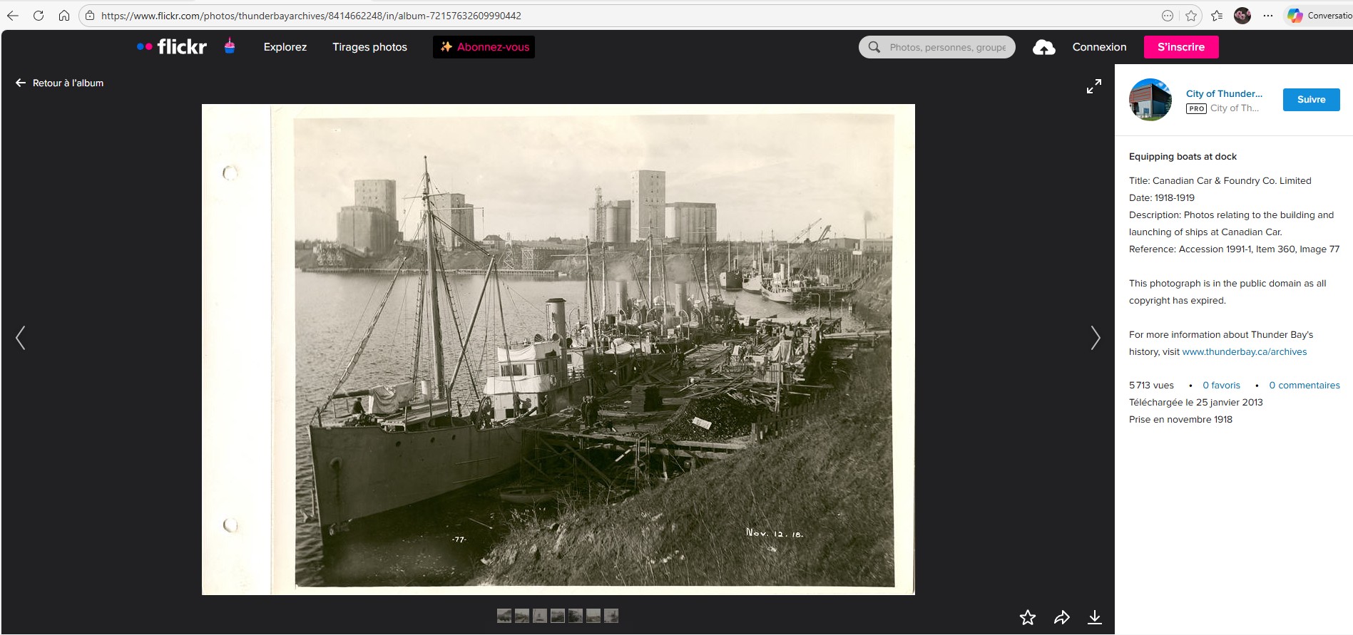 Vue d'ensemble du chantier naval
