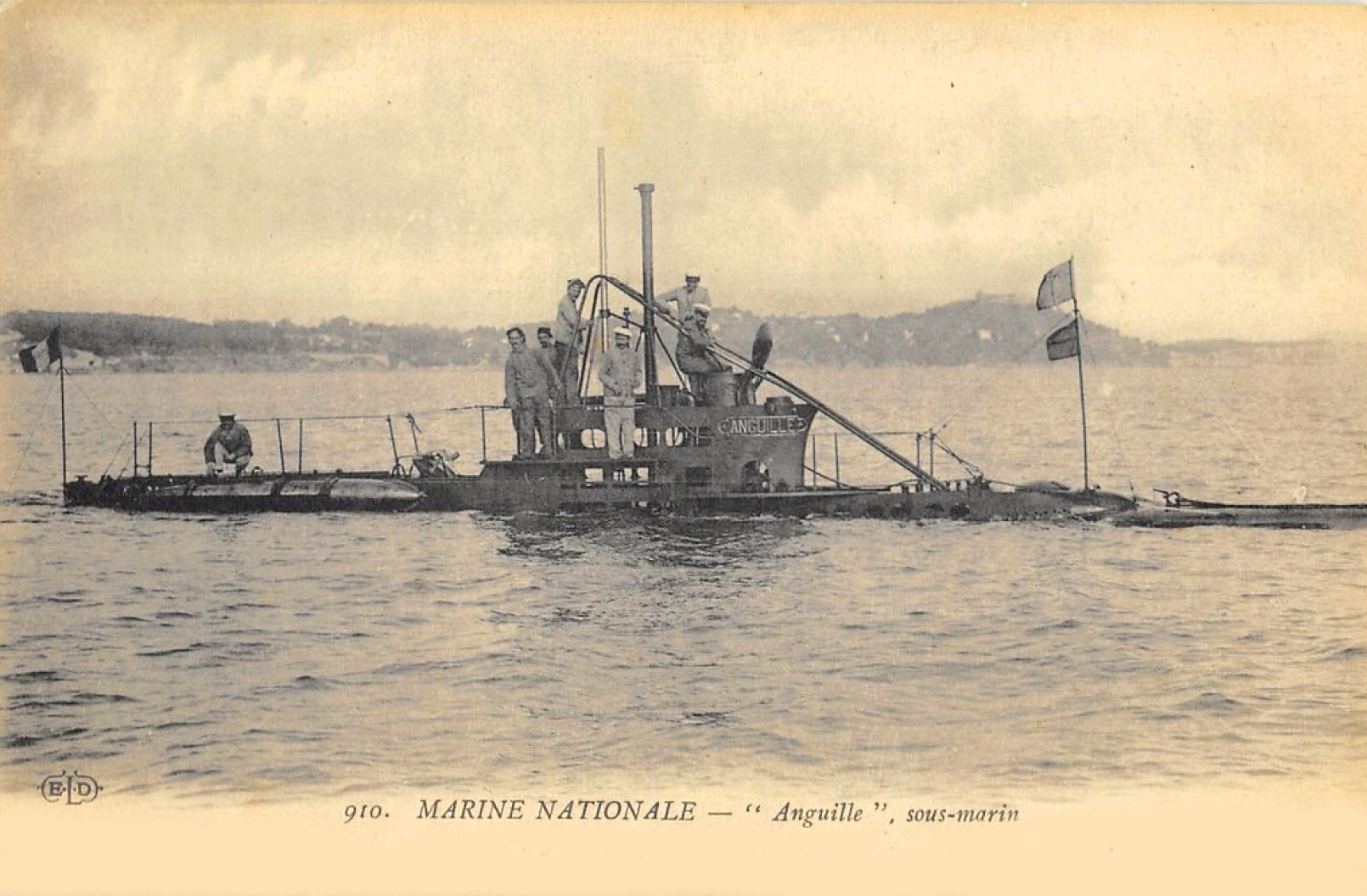 ANGUILLE – Sous-marin, ex-Q.32 – III – .jpg