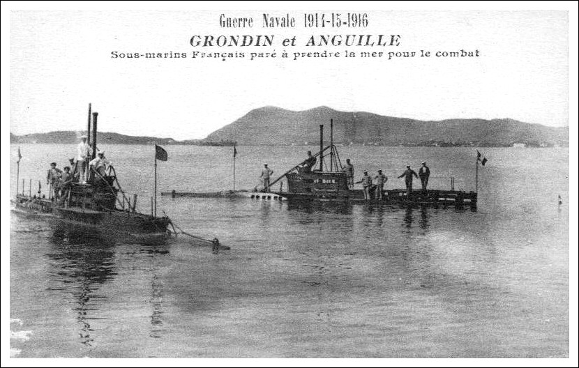 Sous-marins ANGUILLE et GRONDIN